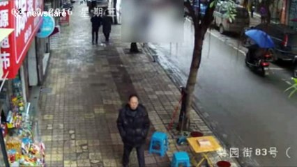 Man gets naked in the street to get rid of his bad luck