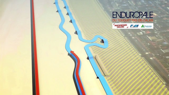 Parcours Enduropale du Touquet Pas-de-Calais / Quaduro 2016