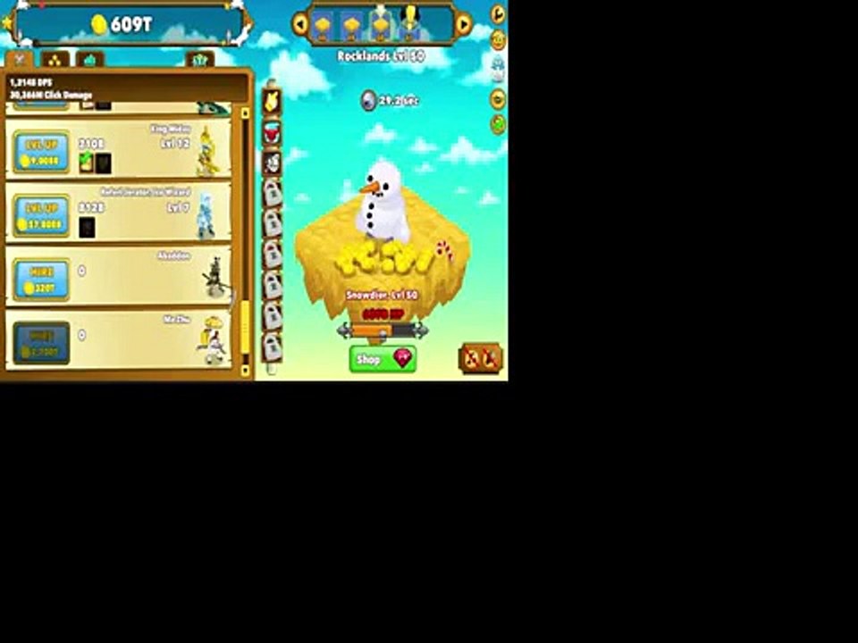Clicker Heroes Gameplay