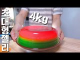 초대형 젤리 케이크 만들기 / Giant Jelly Challenge / Gulaman / 알쿡 / RMTV COOK