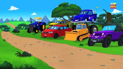 Halloween night | Scary Rhyme | Funny Scary Halloween Video | Cars Rhymes and Song