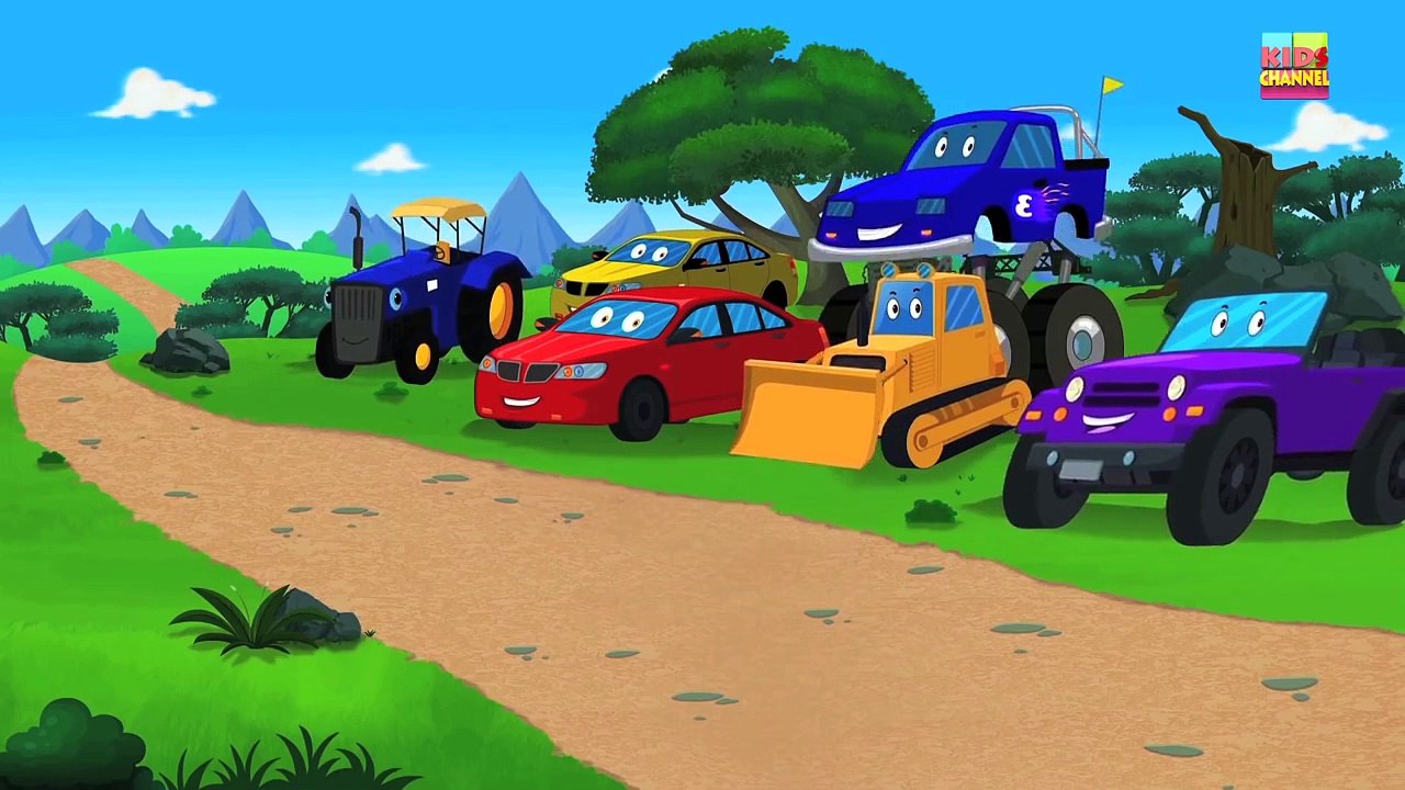 Halloween night | Scary Rhyme | Funny Scary Halloween Video | Cars Rhymes and Song