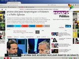 Revelan que en España quieren desprestigiar a Pablo Iglesias y Podemos