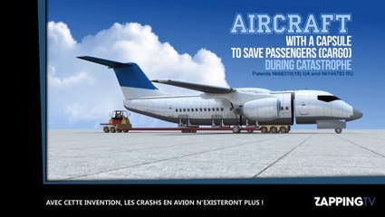 Avec cette invention les crashs en avion n’existeront plus ! (Vidéo)