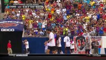 Northwesterns Matt Eliason Bicycle Kick Goal - Messi & Friends at Soldier Field - July 6,