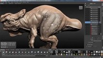 Creature Modeling & Sculpting Techniques With Autodesk® Mudbox® Clip4-8