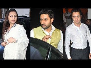 Ravi Chopra's Condolence Meet | Rani, Abhishek, Imran | Latest Bollywood News