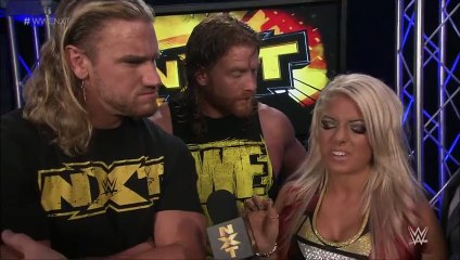Alex Reyes Interviews Alexa Bliss, Blake and Murphy
