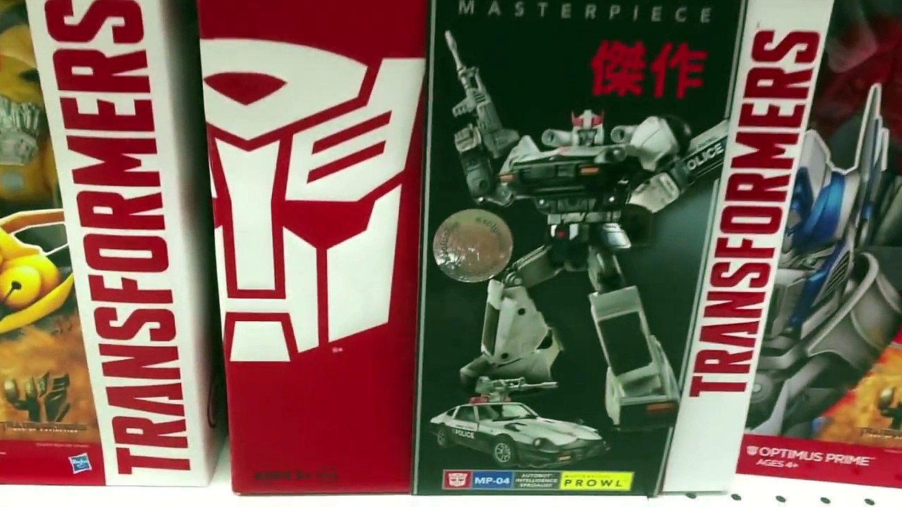 TRANSFORMERS AGE OF EXTINCTION PROWL NISSAN POLICE CAR WITH BLASTER TRANSFORMADOR