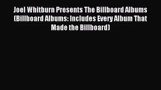 [PDF Download] Joel Whitburn Presents The Billboard Albums (Billboard Albums: Includes Every