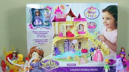 DISNEY JUNIOR SOFIA THE FIRST MAGICAL TALKING CASTLE CASTILLO MAGICO