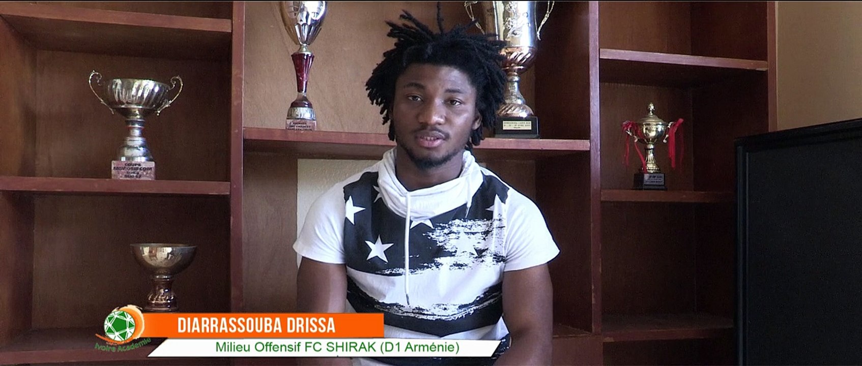Interview de  Drissa Diarrassouba​ , ancien pensionnaire d'IvoireAcadémie suite à sa signature d'un contrat professionne