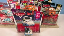 NEW DISNEY PIXAR 2015 CARS COLLECTION SHIGEKO MAURICE RACINGTIRE WIPEOUT JUGUETE COCHES