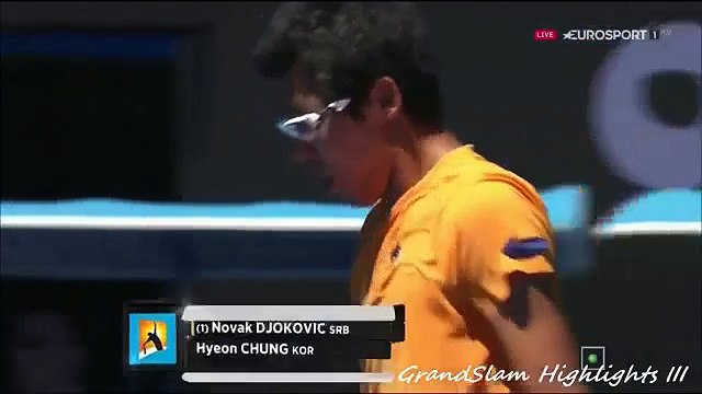 Novak Djokovic vs Hyeon Chung - Australian Open 2016 R1 [Highlights HD]