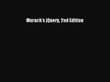 [PDF Download] Murach's jQuery 2nd Edition [Read] Full Ebook