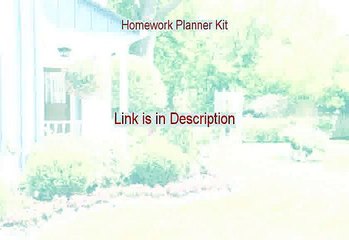 Homework Planner Kit Review - Free