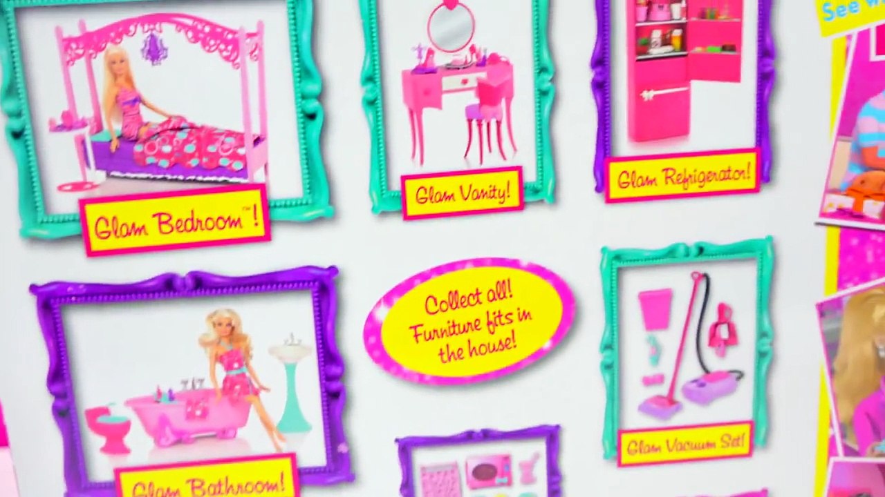 Barbie Glam Bedroom Doll Playset + Unboxing Shopkins Micro Lite , Littlest Pet Shop Blind