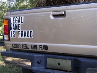 Your name is unacceptable at the DMV.  Only attorney created names are acepted by DMV lackeys.