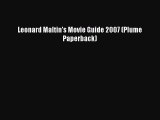 [PDF Download] Leonard Maltin's Movie Guide 2007 (Plume Paperback) [Read] Full Ebook