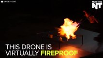 New Fireproof Drone Can Walk On Walks And Help Firefighters In Burning Buildings