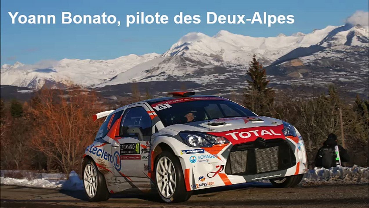 Le pilote isérois Yoann Bonato au Monte-Carlo