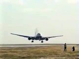 Boeing 777 Flight Test Crosswind Landing Big Planes