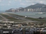 Kai Tak Crosswind Landings Big Planes