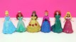 Play Doh Disney Princess Dolls Frozen Princess Elsa Playdo Dress Hasbro Toys