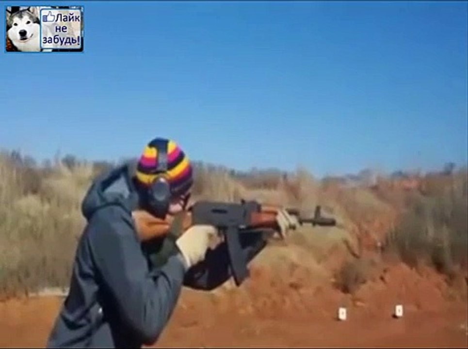 Китайский КАЛАШ, в щепки.