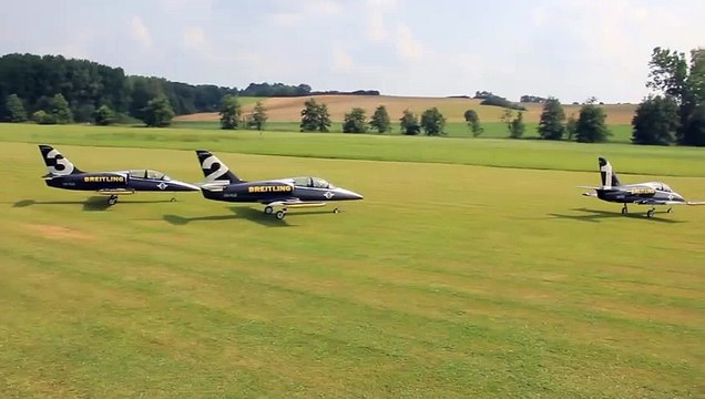 Breitling Jet Team Horizon Aero L-3Albatros Display aerobatic flying 201 Hobby And Fun