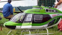 A.L.K 201rGiant Jakadofsky turbine Bell 206-BrJet Ranger R/C Helicopter  Hobby And Fun