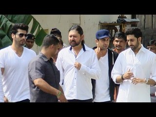 Ravi Chopra's Funeral | Katrina Kaif | Govinda | Ranbir Kapoor | Abhishek Bachchan