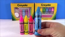 Crayola Crayon Beauty! Crayola Lip Balm Scented Nail Polish! Baby Alive gets Hair COLOR!