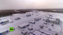 Vea la construcción del nuevo cosmódromo ruso