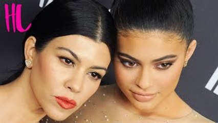 Kylie Jenner Coaches Kourtney Kardashian Naked Photoshoot