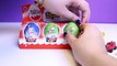 Surprise eggs Christmas especial edition Unboxing Toys Huevos Kinder Sorpresa