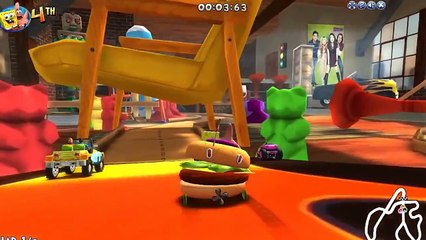 игра гонки на крабсбургере никелодеон соревнования лучшие игры для детей