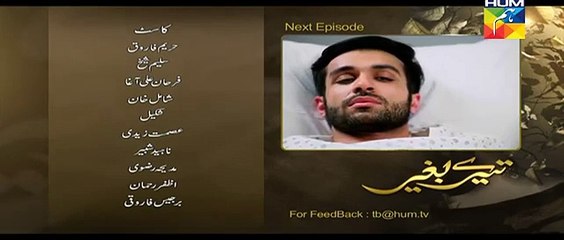 Tere Baghair Episode 16 Promo HUM TV Drama 21 Jan 2015