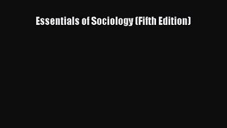 [PDF Download] Essentials of Sociology (Fifth Edition) [Download] Full Ebook