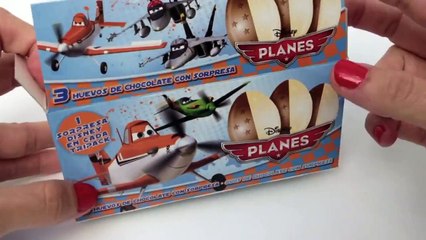 Planes Surprise Eggs Chocolate Eggs Surprise Toys Aviones Huevos con Sorpresa