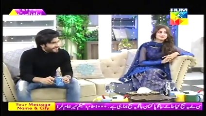 Reaction of Sajal Ali & Feroz Khan when a fan asked them to Marry