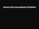 [PDF Download] Calculus: Early Transcendentals (2nd Edition) [Read] Full Ebook