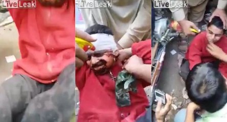Fake begger gets caught Must WATCH!