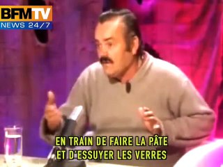 LOL - PARODIE - Le pere de M.Valls le demonte sur un plateau TV