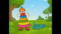 Весёлая Радуга ГОЛУБОЙ цвет Учим Цвета мультфильм для малышей