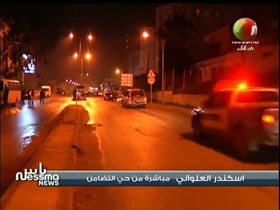 تطوّر الأوضاع الأن : في حي التضامن من العاصمة !!
