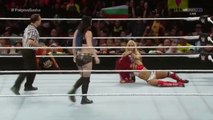 Paige vs Sasha Banks _ Raw Latino ᴴᴰ