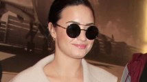 Demi Lovato Chic Airport Arrival & Discusses Body Confidence in Allure