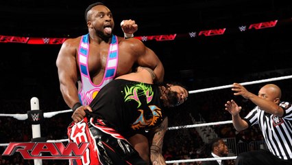 Jey Uso vs. Big E- Raw, January 18, 2016