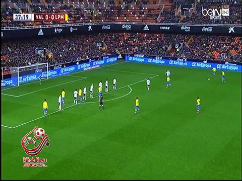 اهداف مباراة ( فالنسيا 1-1 لاس بالماس ) كأس ملك اسبانيا